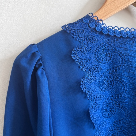 New! Y.A.S • Yassolara Mini Dress in Sodalite Blue - Picture 9 of 15